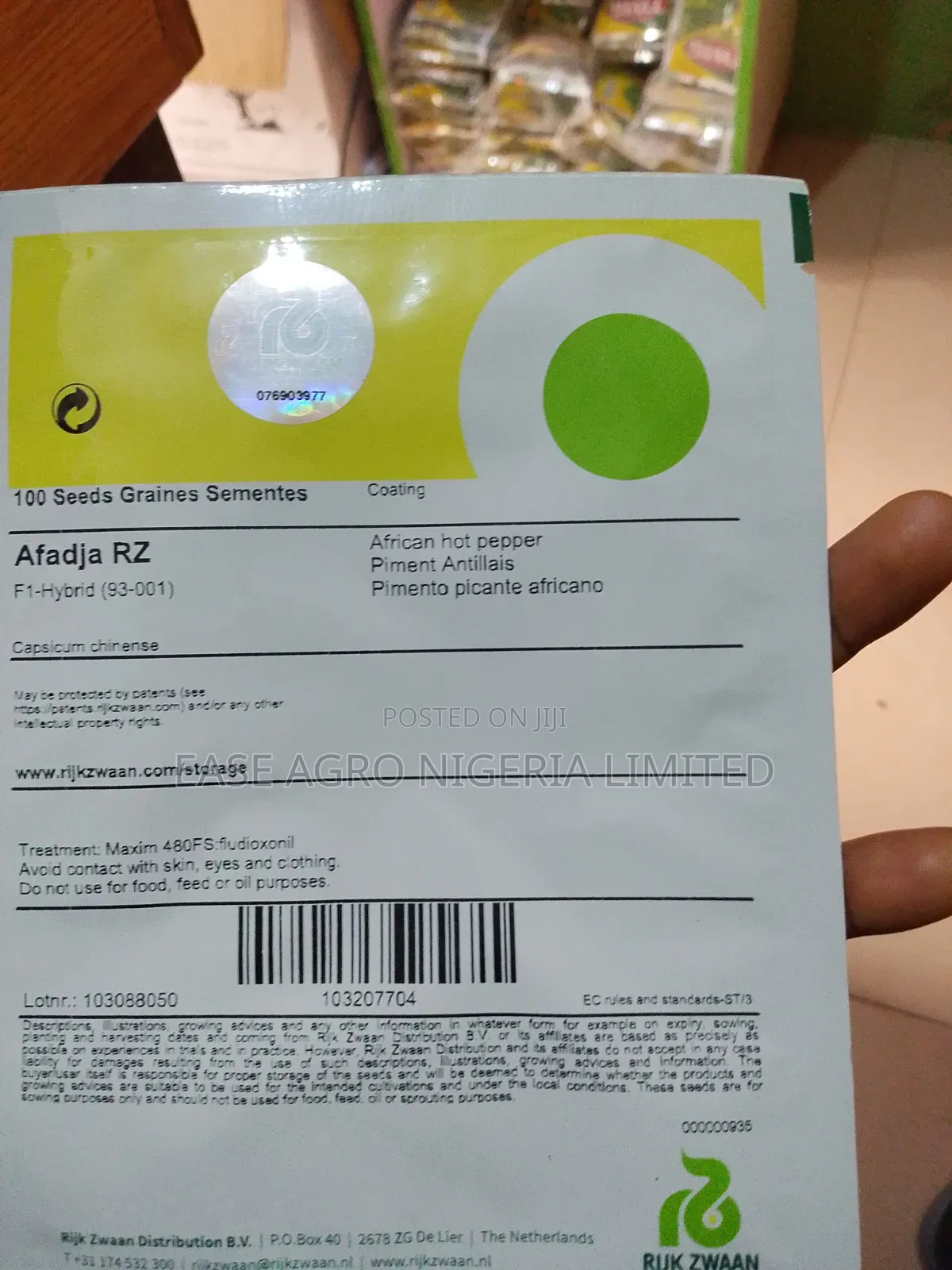Afadja RZ 100 Seeds