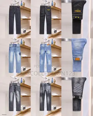 Men's Premium Straight Leg Jeans – Quality Denim Trousers