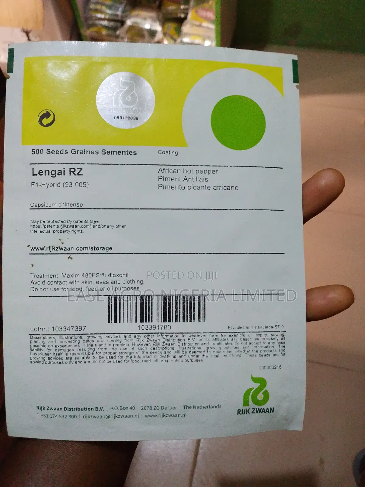 Lengai RZ 500 Seeds