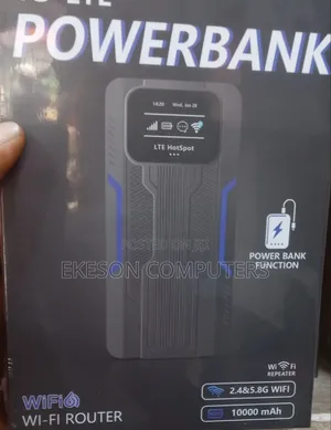 4G Wifi and Power Bank.