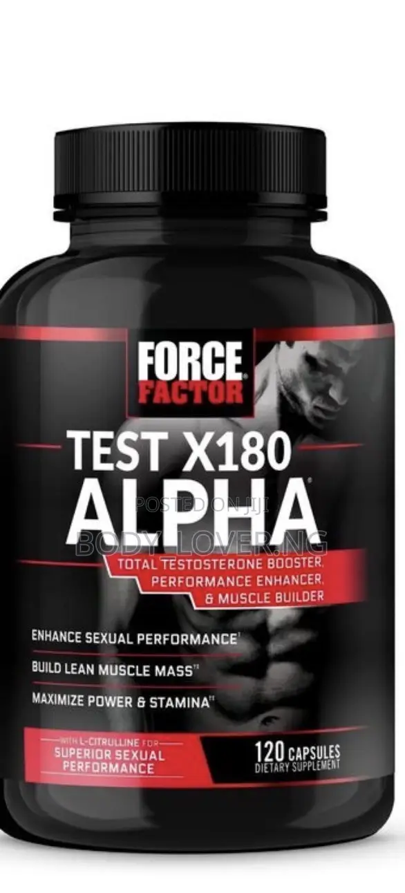 Force Factor Testx180 Alpha