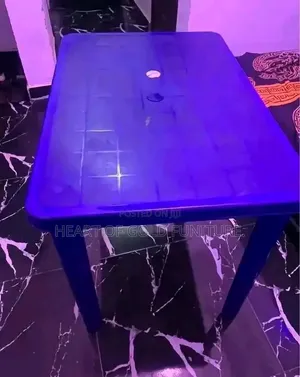 Multi Purpose Blue Plastic Table