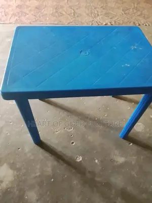 Multi Purpose Blue Plastic Table