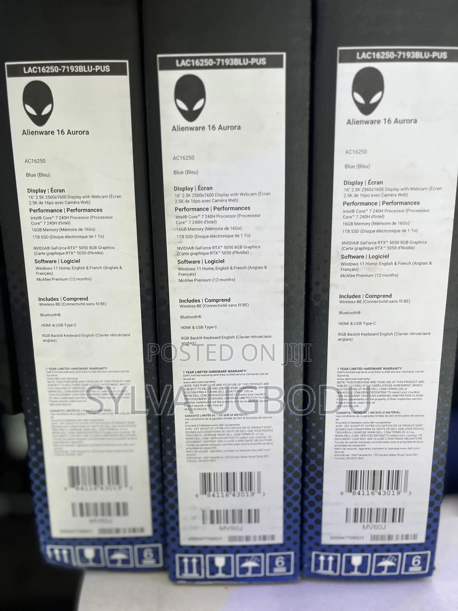 New Laptop Alienware 16 Aurora 16GB Intel Core 7 SSD 1T