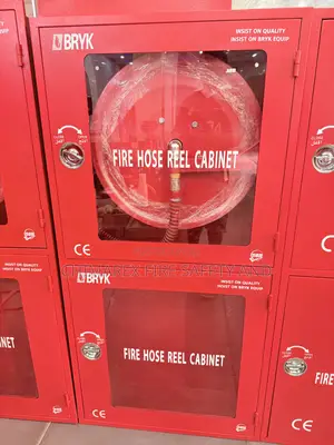 Double Hosereel Cabinet With Glass