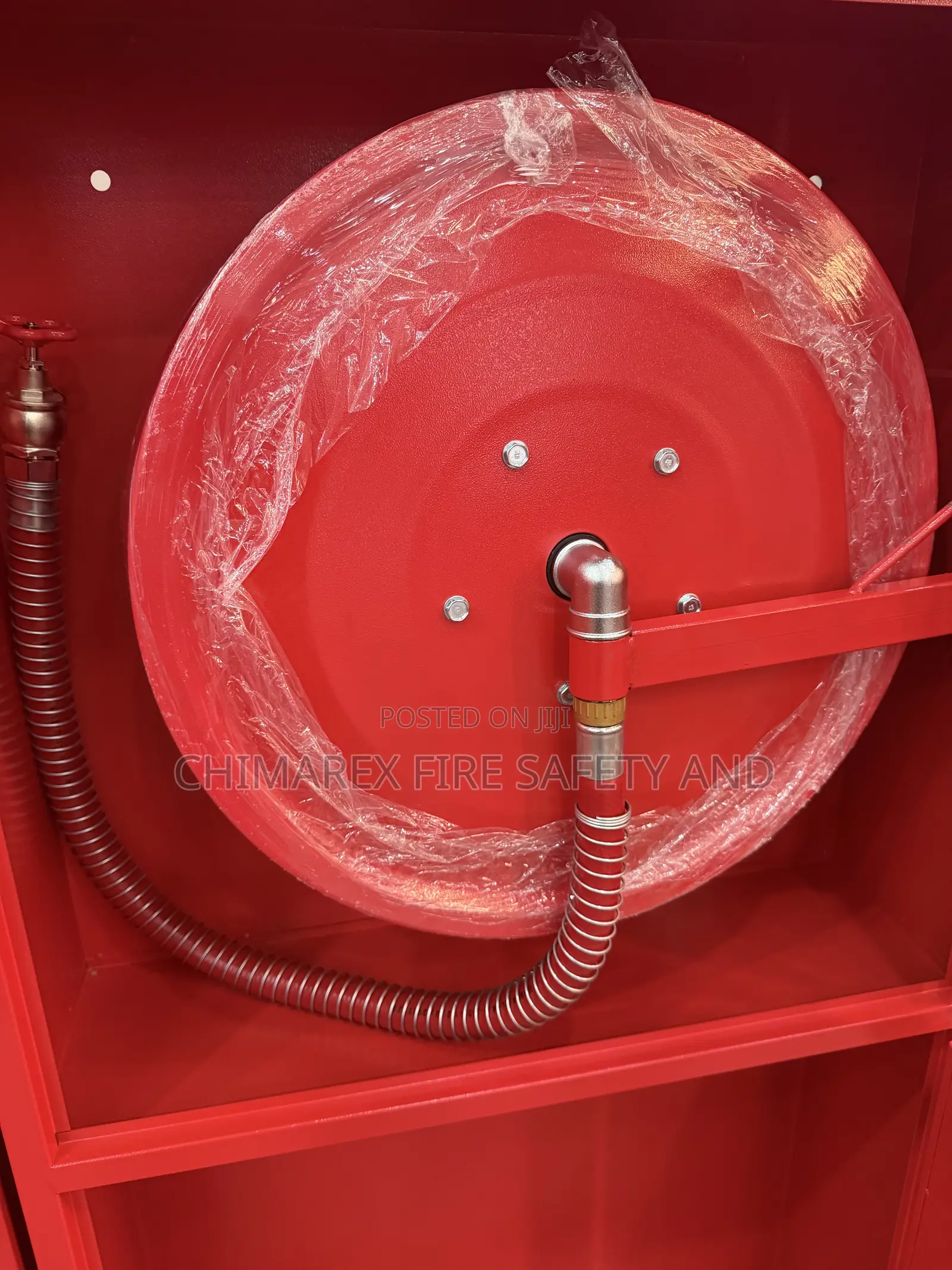 Double Hosereel Cabinet With Glass