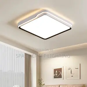 Modern LED Ceiling Light for Living Room With Adjustable Brightness