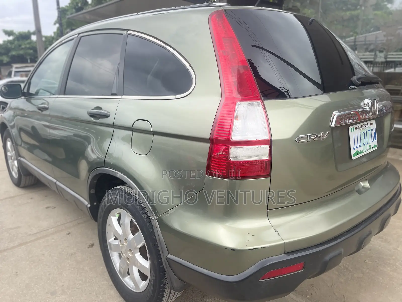 Honda CR-V 2008 Green
