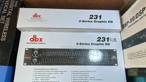 DBX Double Equalizer With Sub Out