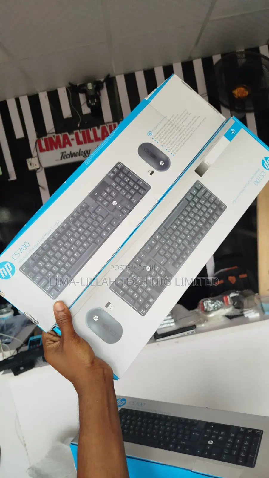HP CS700 Wireless Keyboard and Mouse Combo