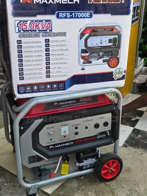 Maxmech 12.5kVA Petrol Generator Available for Immediate Purchase