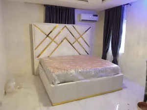 Luxury Velvet 6by6 Bedframe With Stylish Panelled Headboard