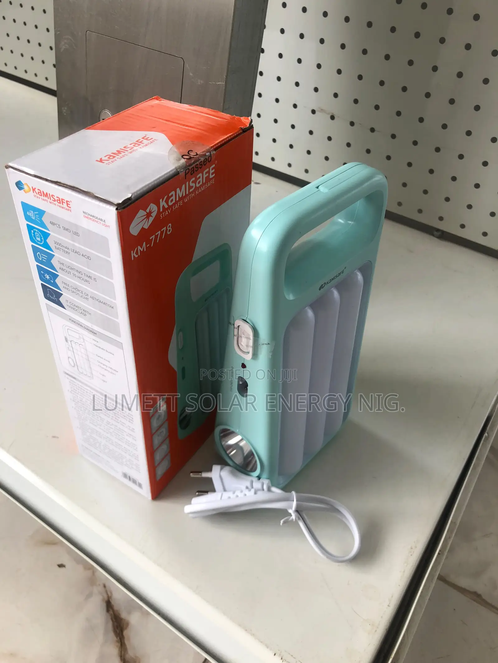 Kami Rechargeable Home Emergency Light