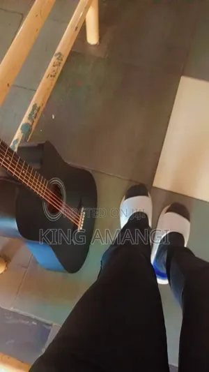 Black Acoustic Guitar
