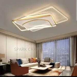 Luxury Infinity Frame LED Ceiling Light by 1100mm