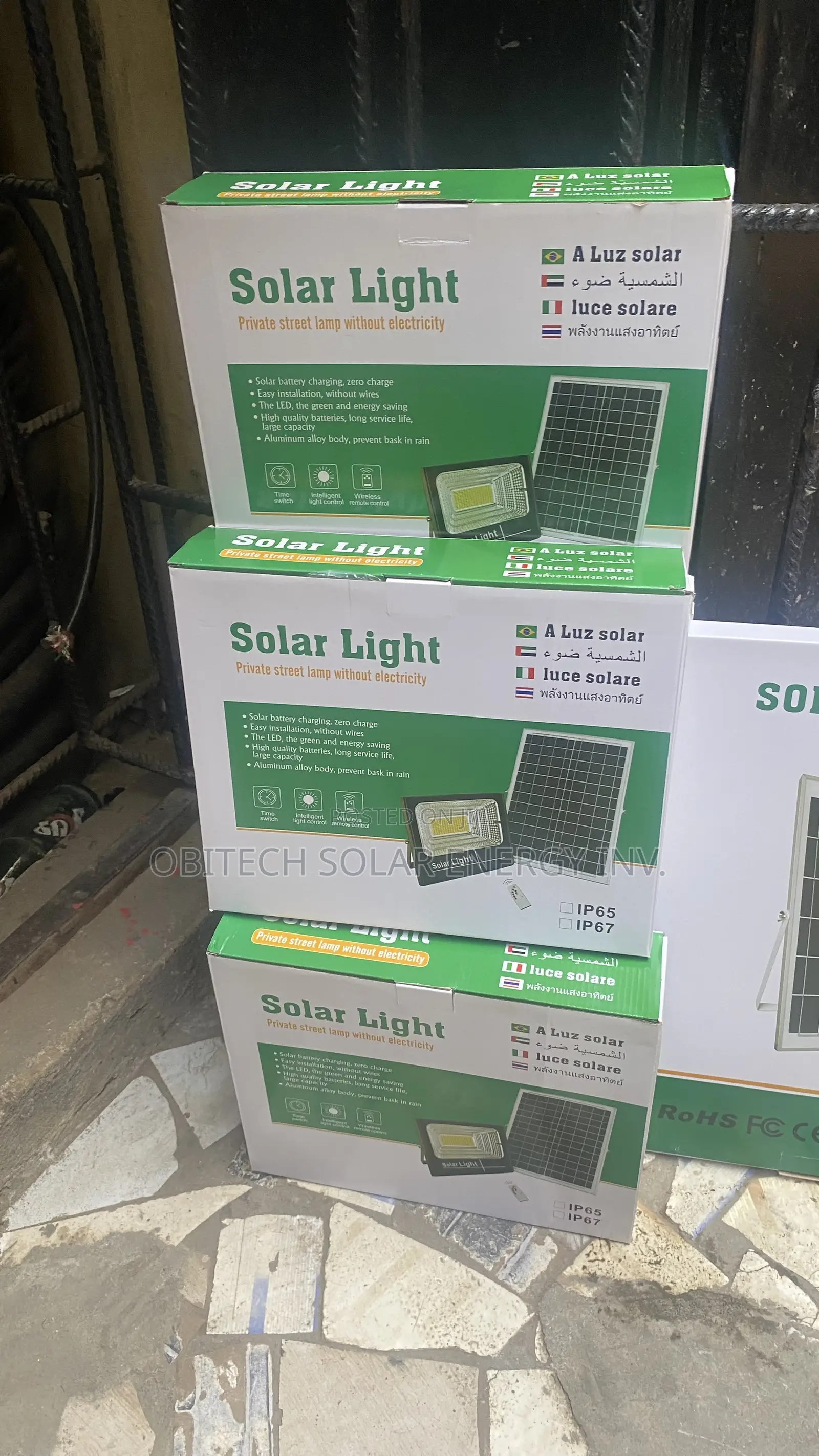 300w Solar Flood Light