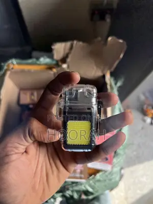 Electric Lighter With Flashlight