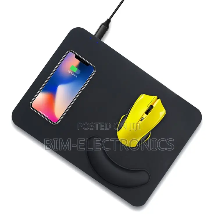 Wireless Charging Mouse Pad for Wireless Enable Phone.