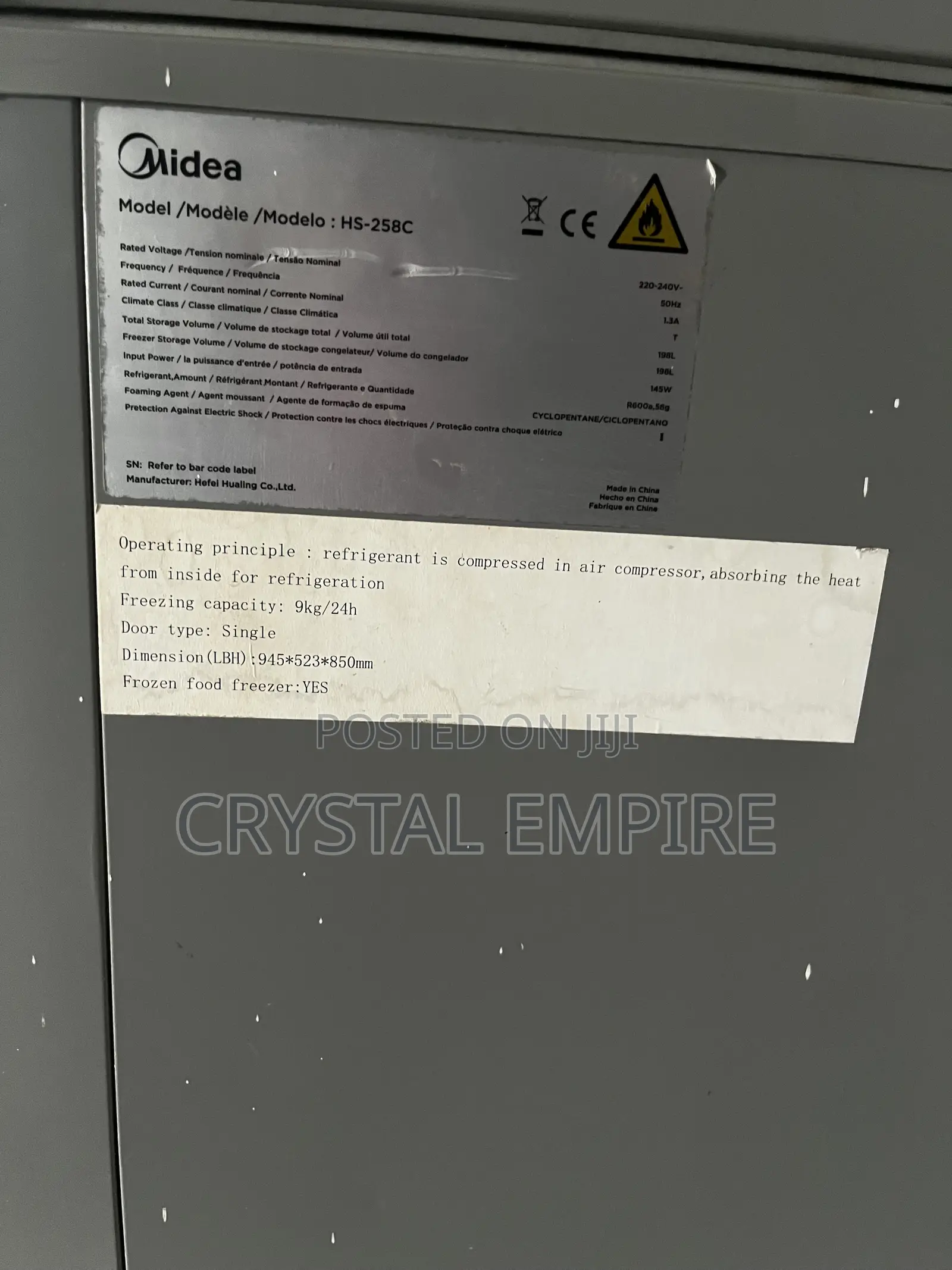 Deep Freezer