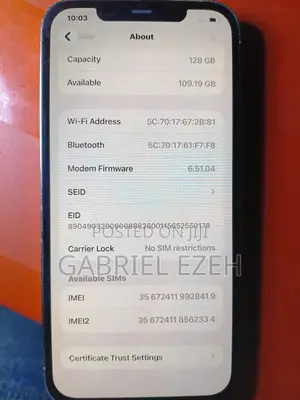 Apple iPhone 12 Pro Max 128 GB Gold