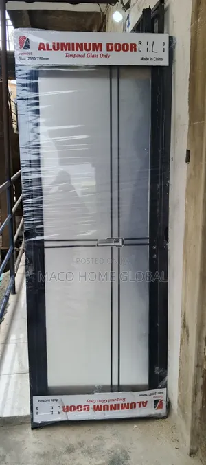 Aluminum Tampard Full Glass Door