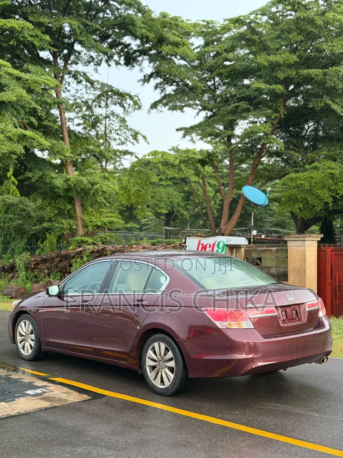 Honda Accord 2012 Red
