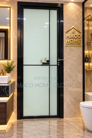 Tampard Full Glass for Bathroom and Toilet Door