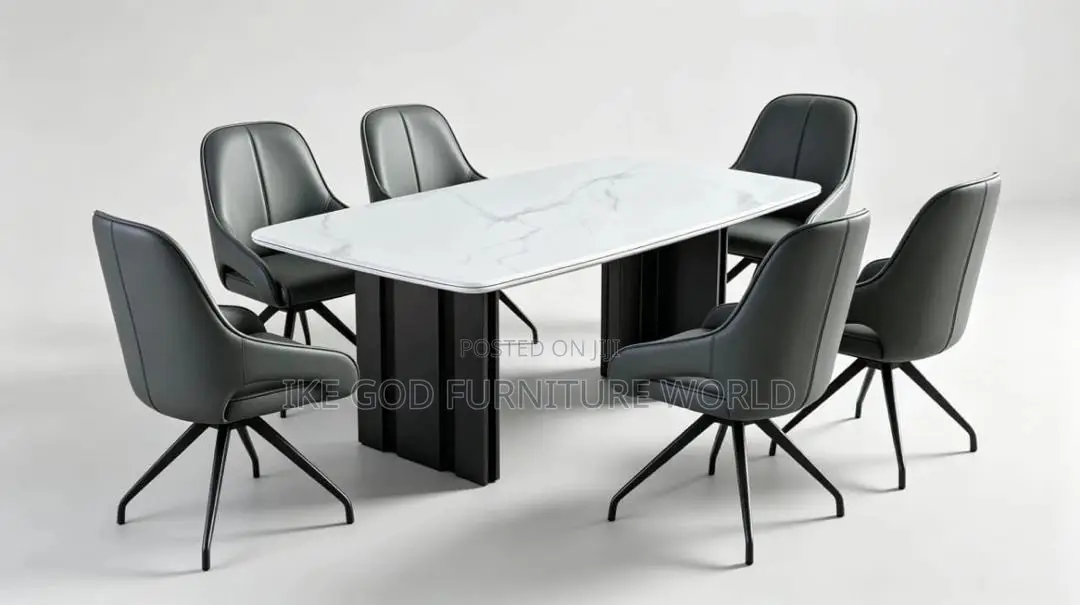 6seater Imported Turkey Dining Table With Solid Chairs