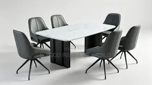6seater Imported Turkey Dining Table With Solid Chairs