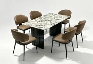 6seater Imported Turkey Dining Table With Solid Chairs