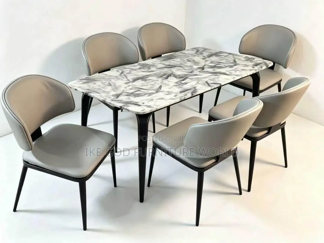 6seater Imported Turkey Dining Table With Solid Chairs