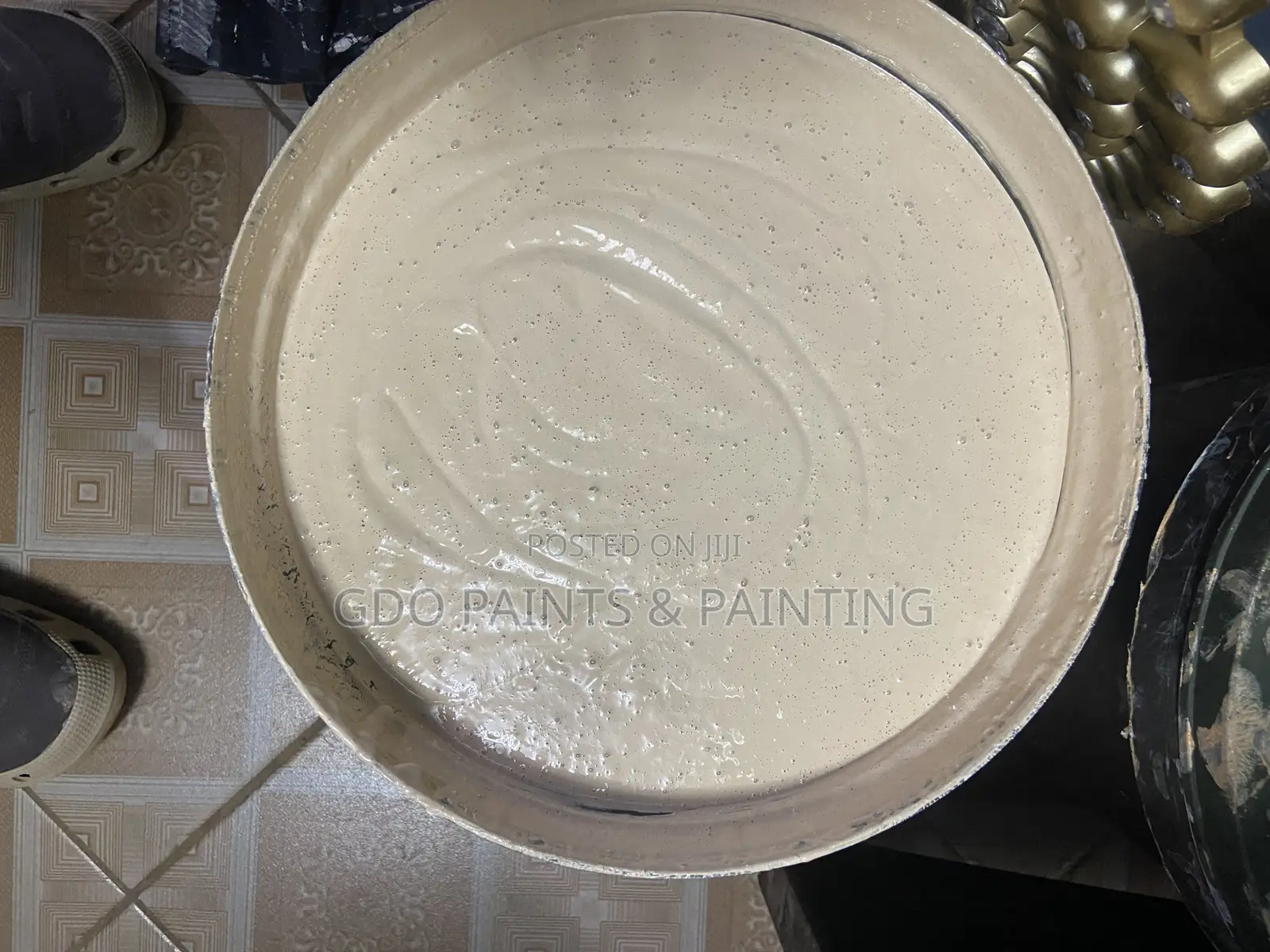 Beige Satin Paint