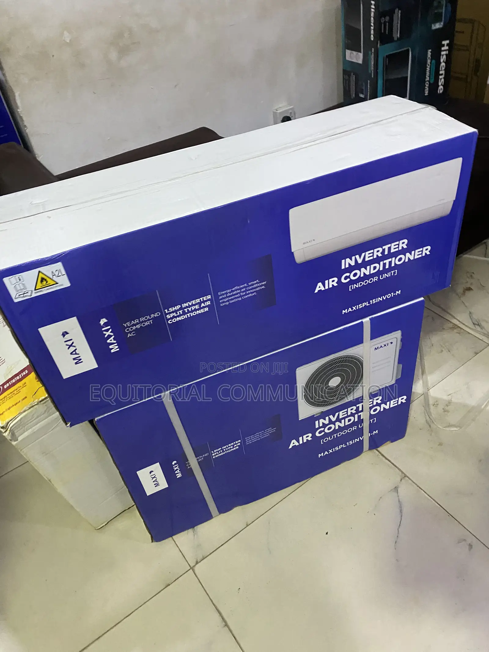MAXI MAXISPL15NV01-M 1.5HP Inverter AC With Energy-Saving Cooling