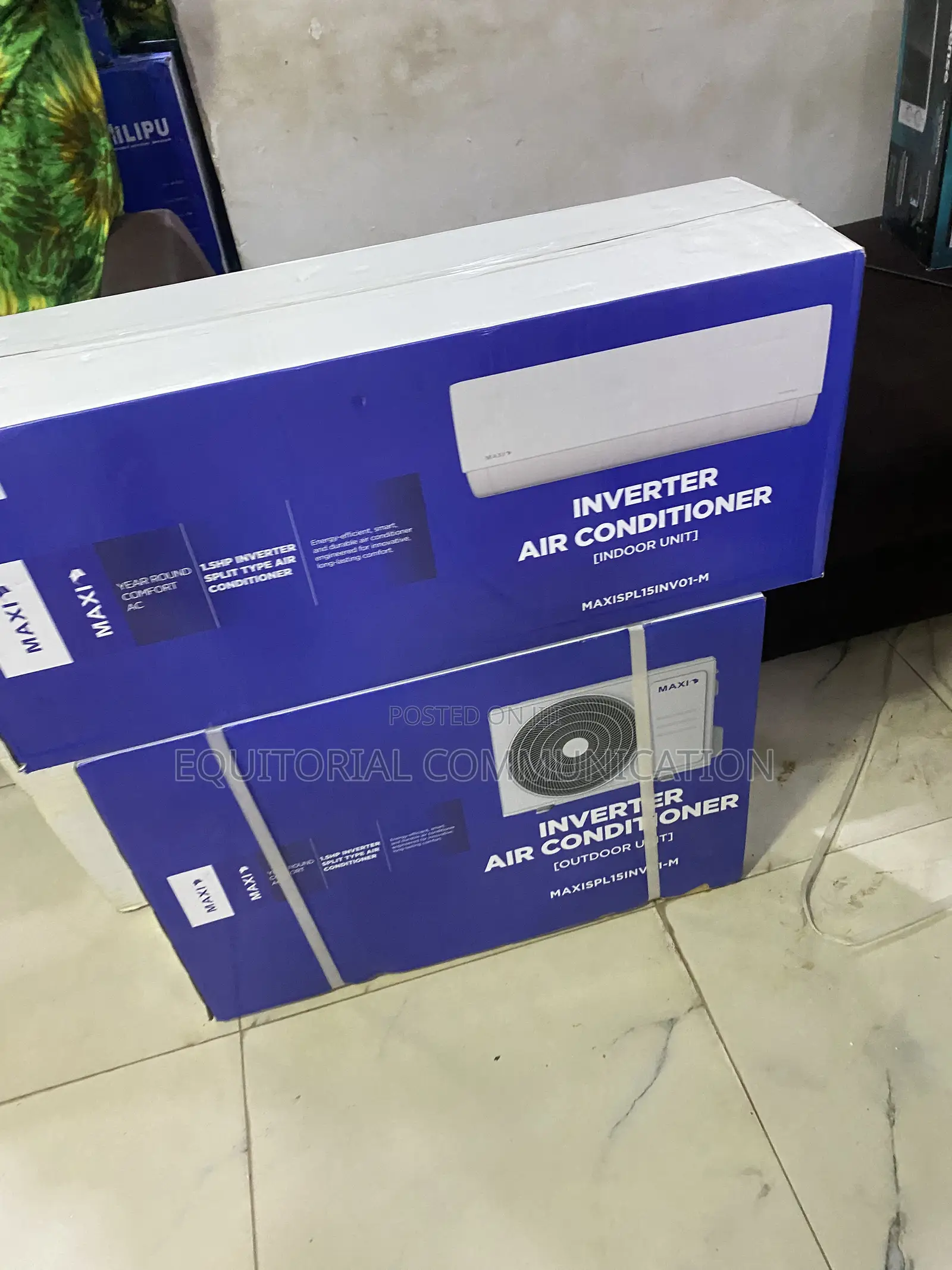 MAXI MAXISPL15NV01-M 1.5HP Inverter AC With Energy-Saving Cooling