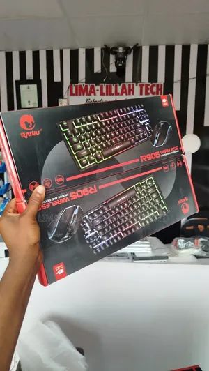 Raiku R905 Wireless RGB Keyboard and Mouse