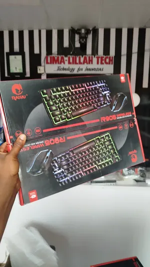 Raiku R905 Wireless RGB Keyboard and Mouse