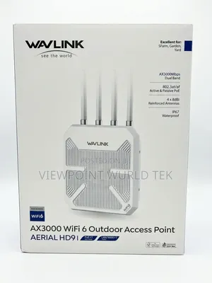 Wavlink AX3000 WiFi 6 Outdoor Access Point (Aerial HD9 / Aerial HD9I)
