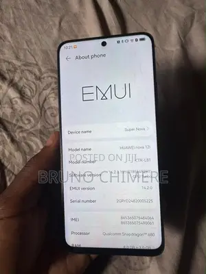Huawei nova 12i 256 GB Black