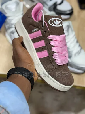 Sweet Color Combo. Brown/Pink Adidas Campus