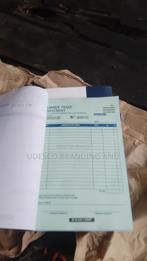 Receipts Booklets