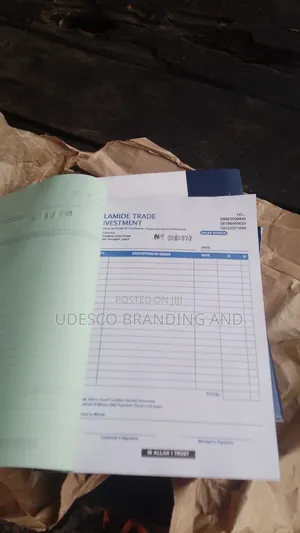 Receipts Booklets