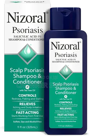 Nizoral Psoriasis Shampoo & Conditioner,11Oz,Gentle Scalp Treatment