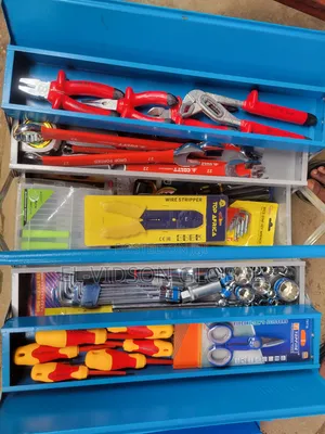 Set of Electrical Tools Box