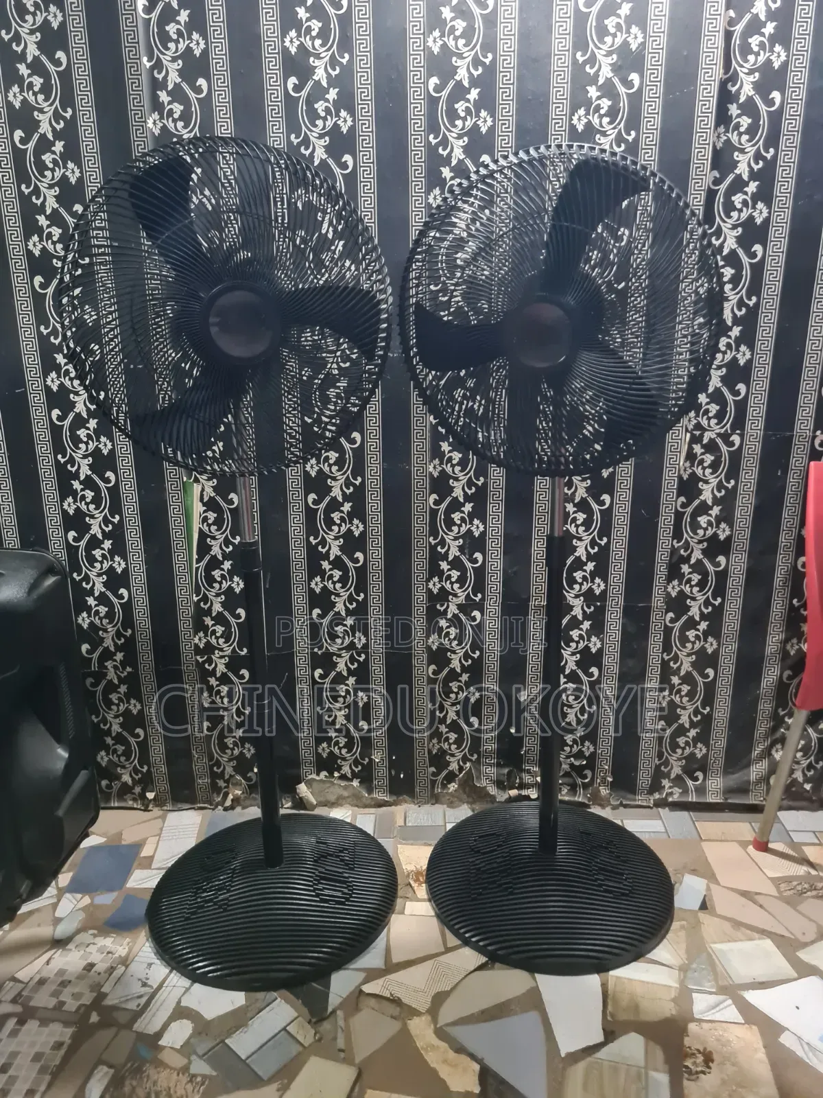 OX 18 Inches Rubber/Plastic Standing Fan