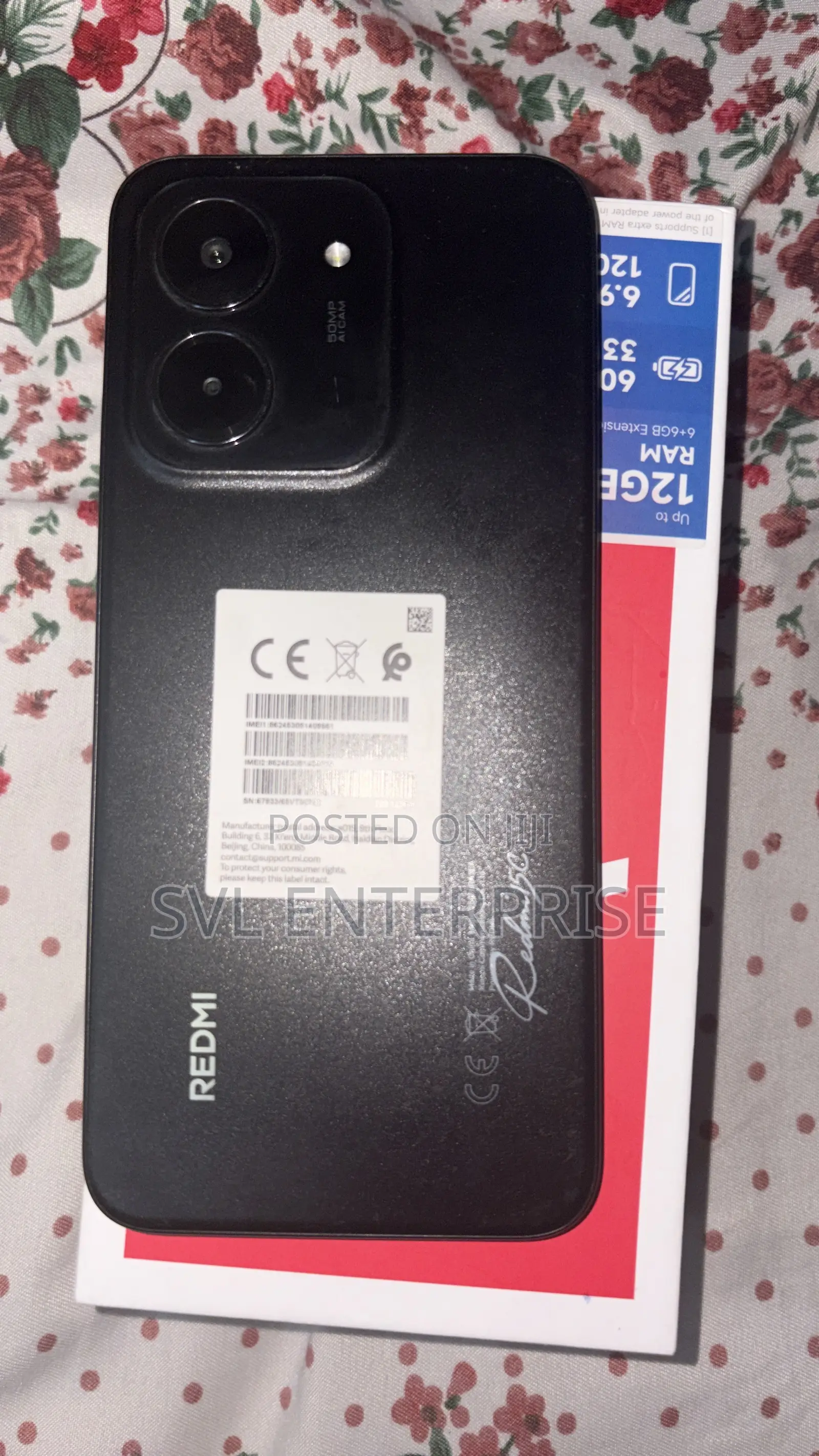 Xiaomi Redmi 15C 4G 128 GB Black
