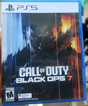 Working Used Ps5 Call of Duty Black Ops 7