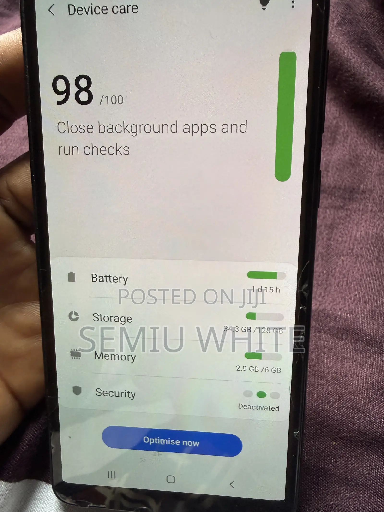 Samsung Galaxy A9 128 GB Black