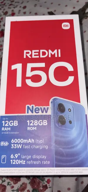 Xiaomi Redmi 15C 4G 128 GB Black