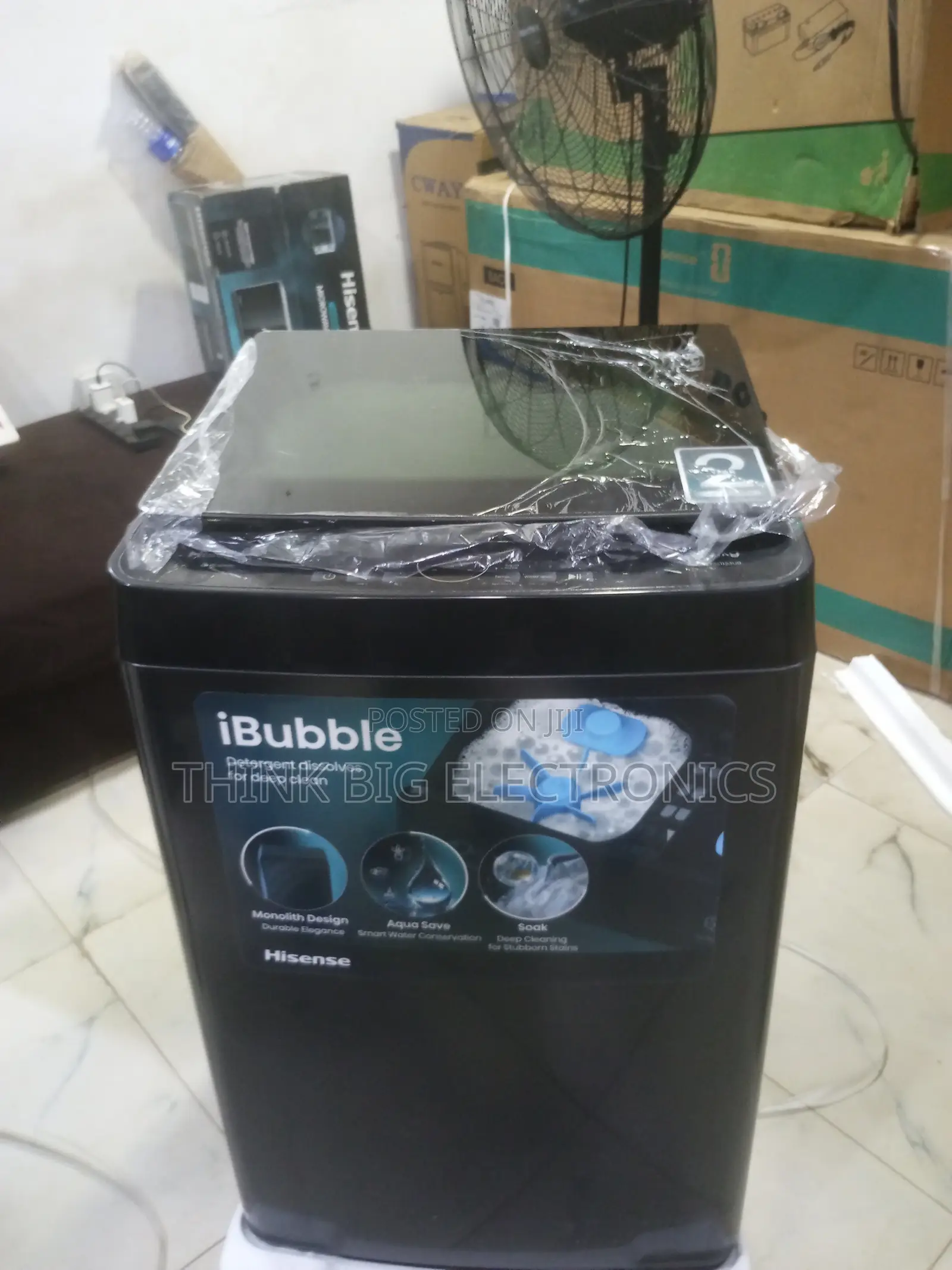 Hisense 11KG Fully Automatic Top Loading Washing Machine