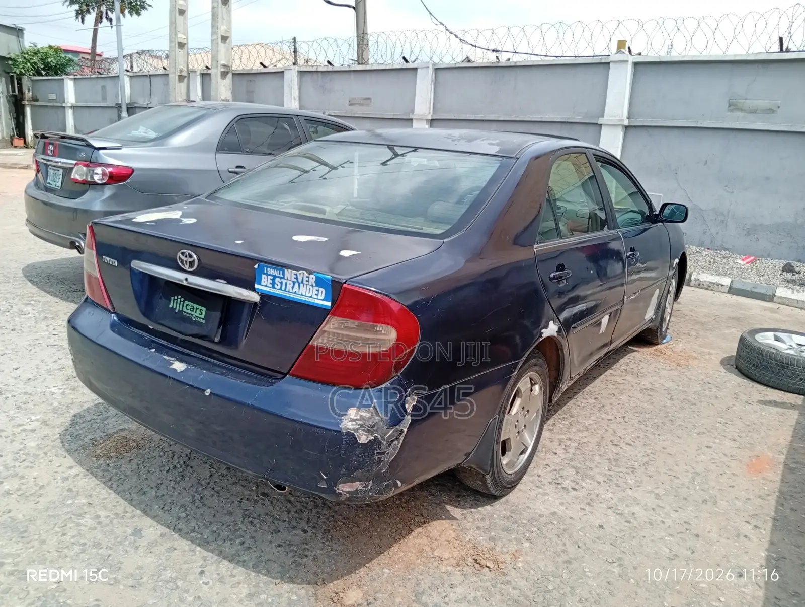 Toyota Camry 2004 Blue